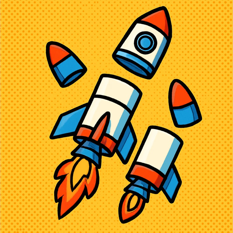 Rockets have multiple stages because lugging empty fuel tanks to space is wasteful.