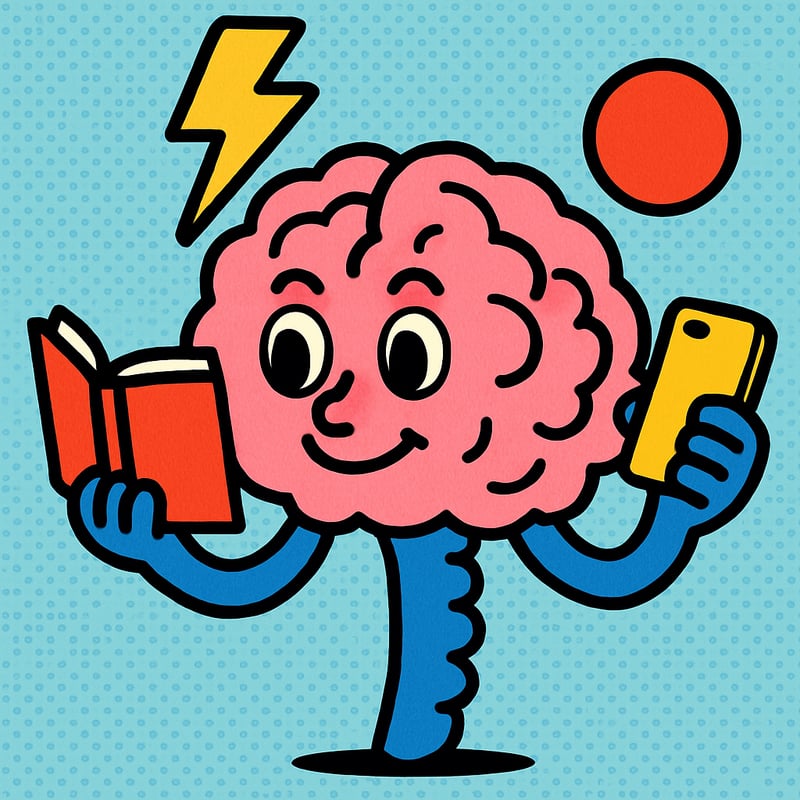 Nobody can actually multitask - the brain just switches really fast.