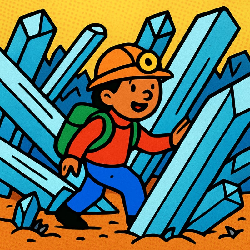A cave in Mexico holds crystals as long as buses.
