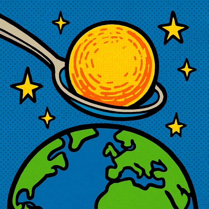 A teaspoon of neutron star would weigh a billion tons.