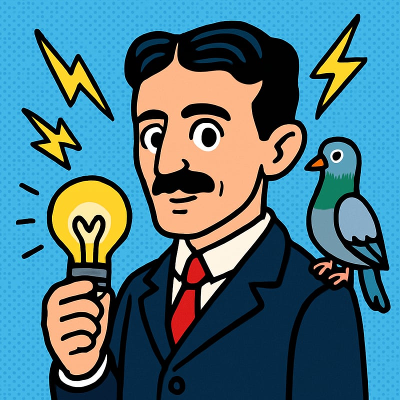 Nikola Tesla's AC electricity is what powers nearly every home in the world.