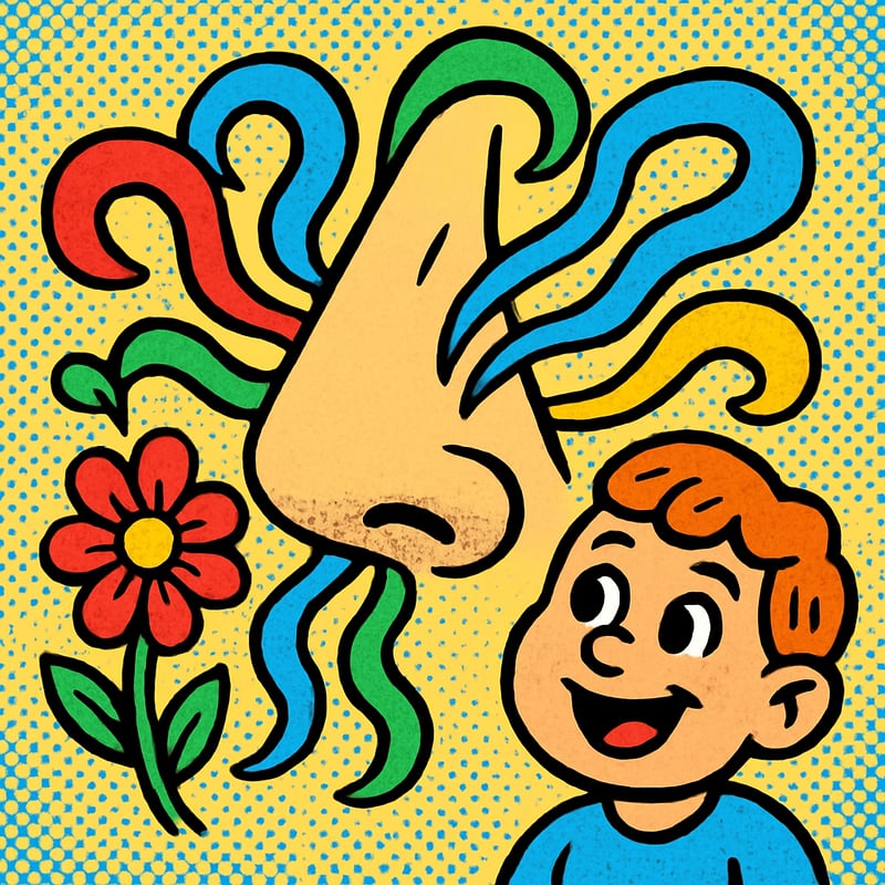Your nose can remember about 50,000 different smells.