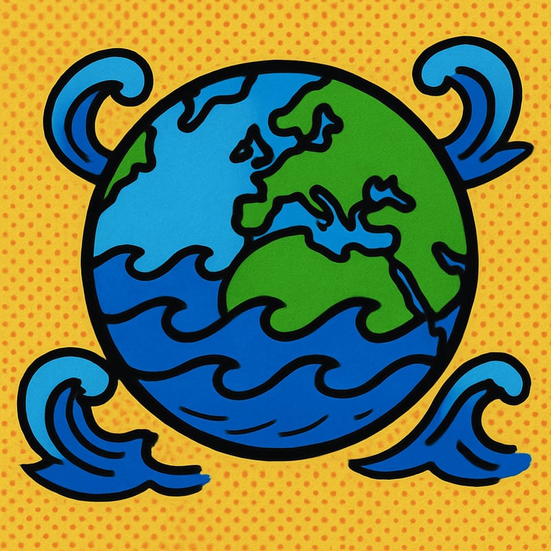 The ocean covers 71% of Earth's surface.