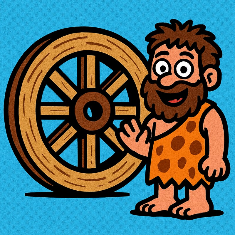 The oldest wheel ever found is more than 5,000 years old.