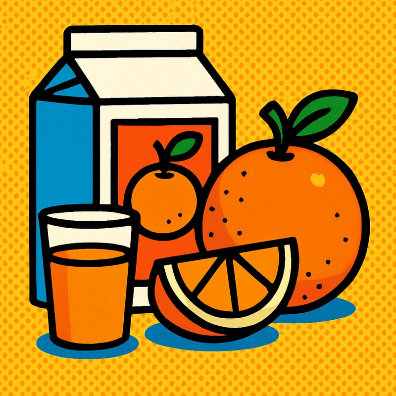 Most orange juice is artificially flavored to taste the same all year.