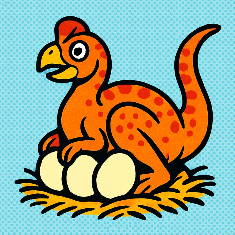 Oviraptor was first thought to be an egg thief - but it was actually a good parent.