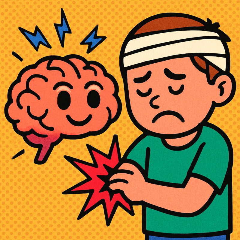Pain isn't a sense - it's a decision your brain makes.