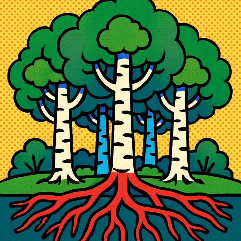 The world's largest single living organism is a forest of aspen trees.