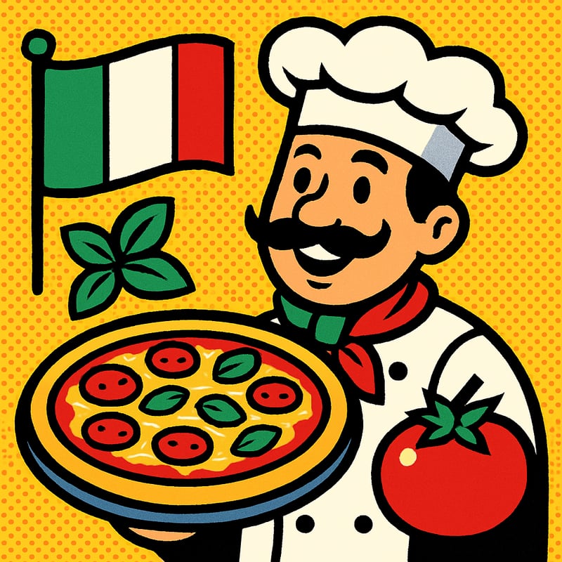Modern pizza was invented in Naples, Italy.