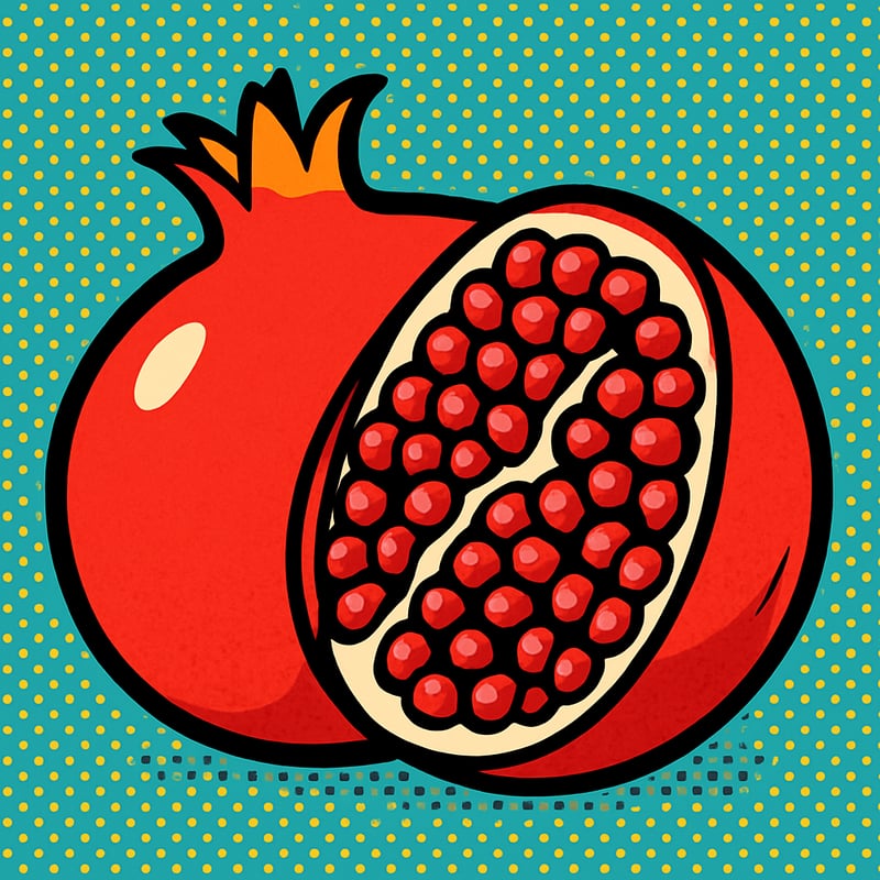 A pomegranate can have over a thousand seeds.