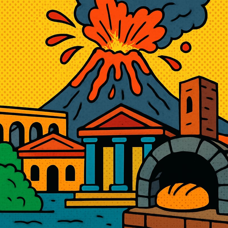 A Roman city was buried in volcanic ash and stayed perfectly preserved for 1,700 years.
