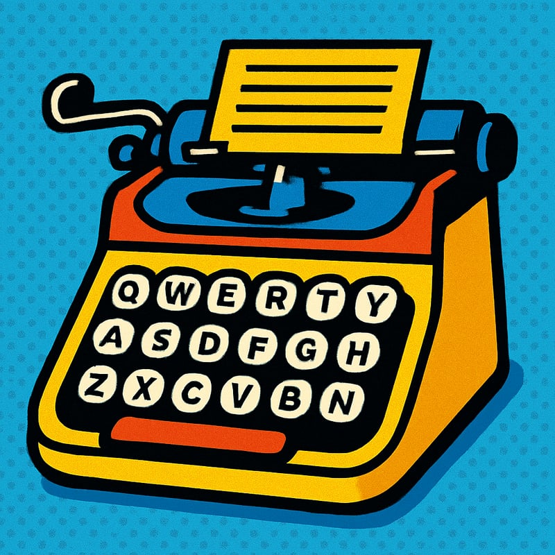 The QWERTY keyboard was designed to stop typewriters from jamming.