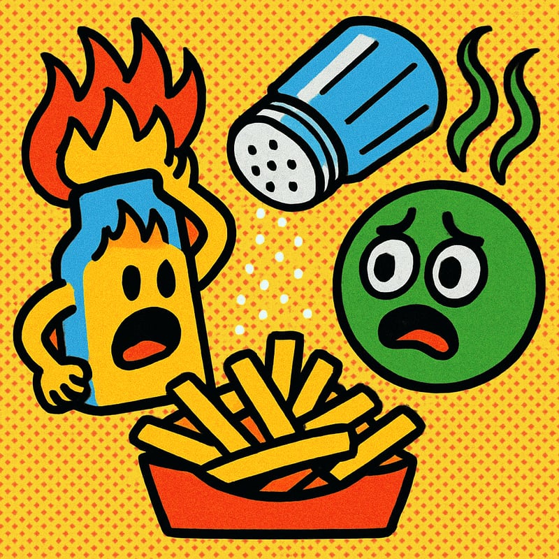Table salt is made of two poisonous elements.