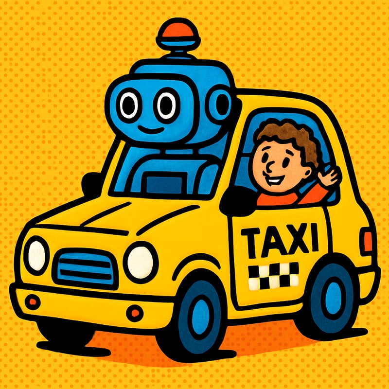 There are taxis in some cities that drive themselves.
