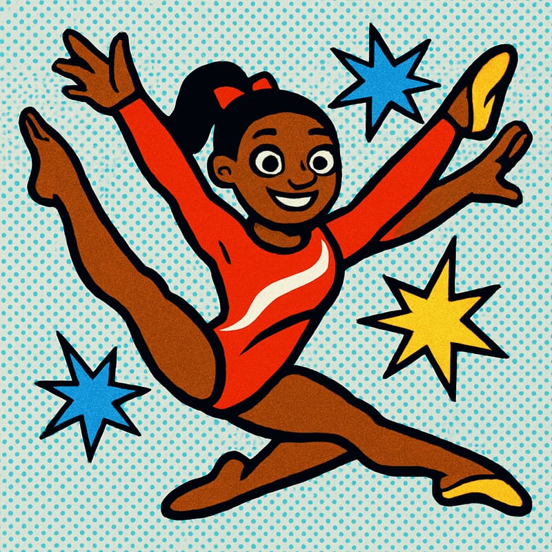 Simone Biles has 5 gymnastics moves named after her - because nobody else could do them.