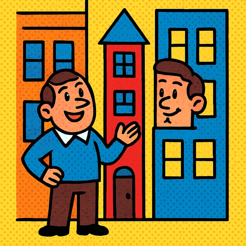 A man in London once lived in a house only 3 feet wide.