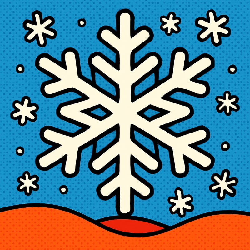 Snowflakes always have six sides - and no two are exactly alike.