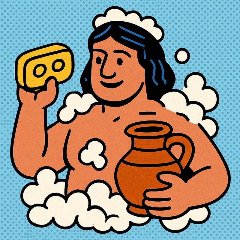 People have been making soap for at least 4,500 years.