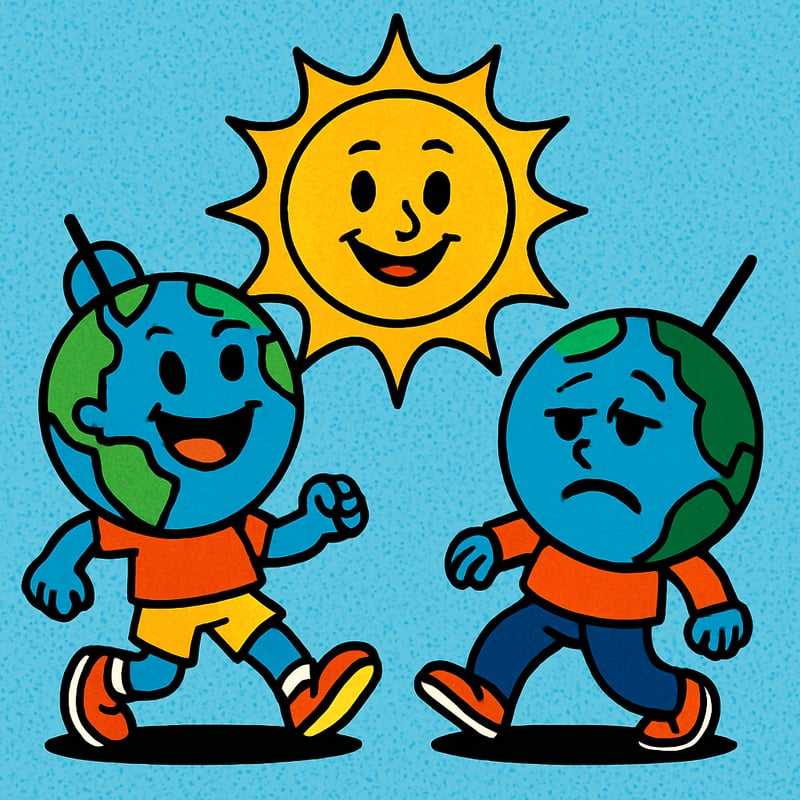 Solstices are the longest and shortest days of the year.