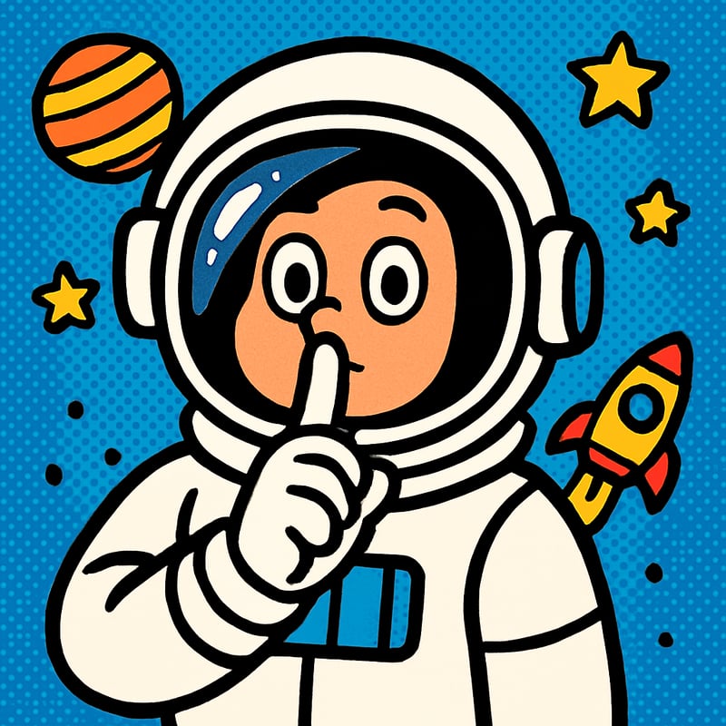 Space is completely silent.