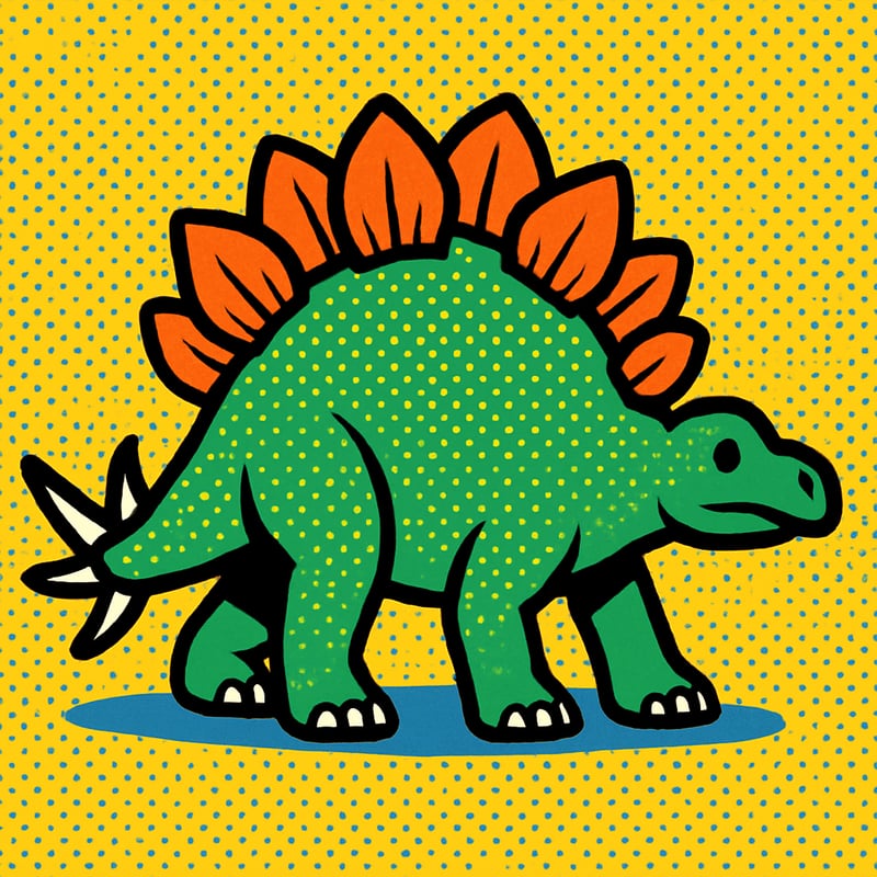 Stegosaurus's spiky tail has a real name - the "thagomizer."