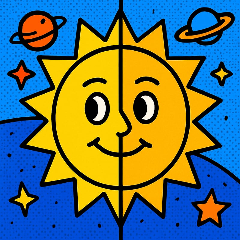 The Sun is halfway through its life.
