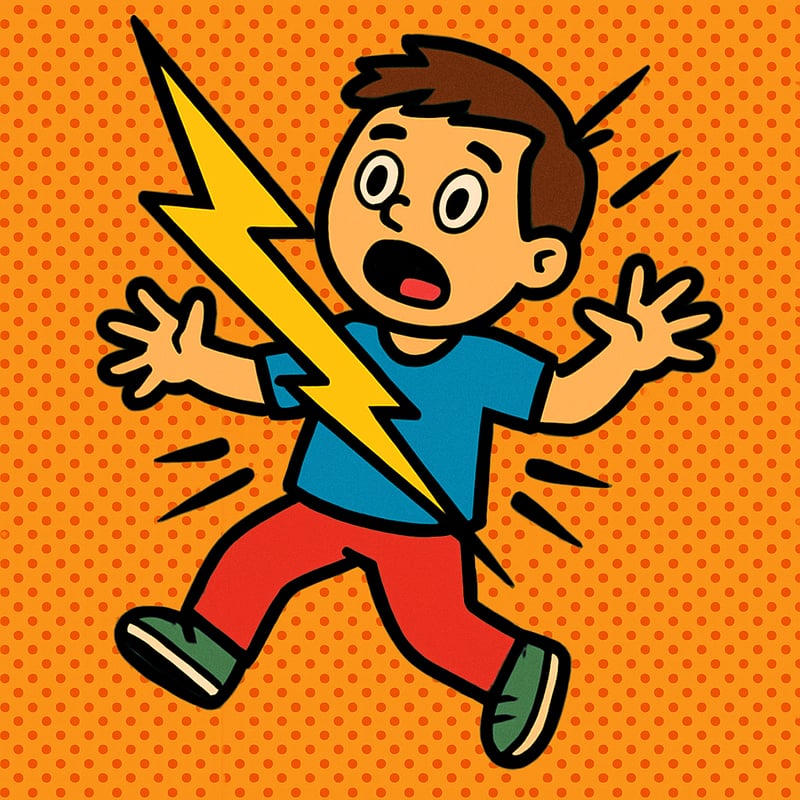 Most people who get struck by lightning survive.