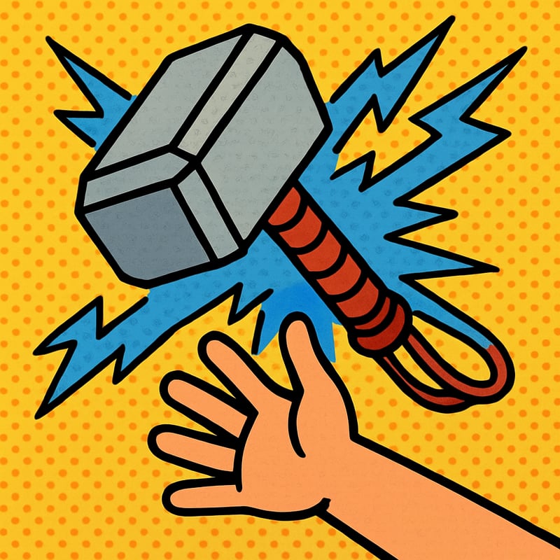 Thor's hammer Mjölnir always flew back to his hand like a boomerang.