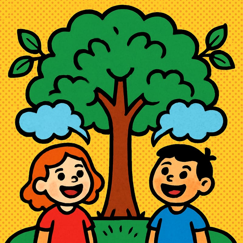 A big tree can make enough oxygen for two people to breathe.