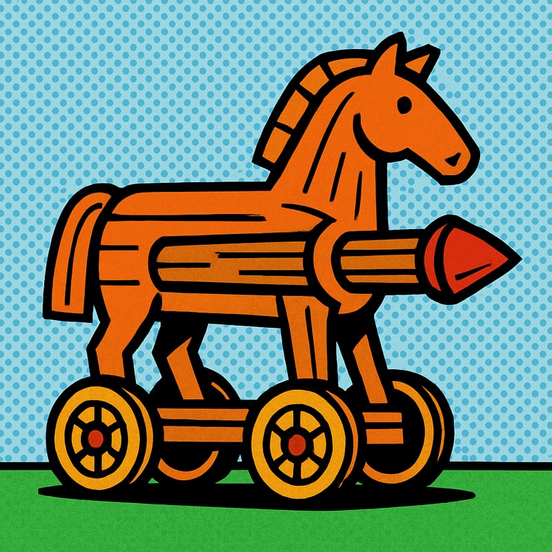 The Trojan Horse may have actually been an early type of siege weapon.