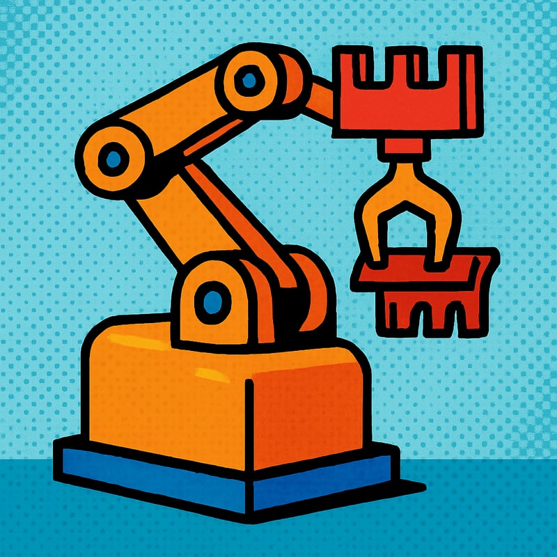 The first real industrial robot started work in 1961.