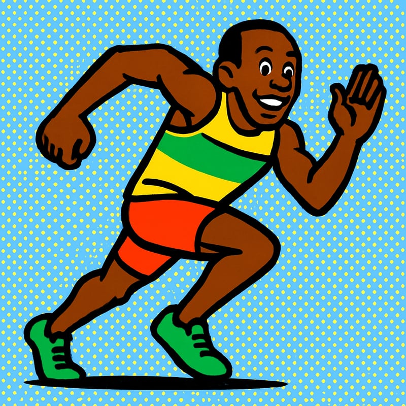 Usain Bolt is the fastest human ever timed - running 100m in 9.58 seconds.