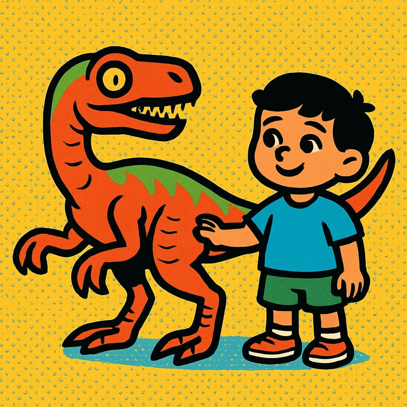 The real Velociraptor was about the size of a turkey.