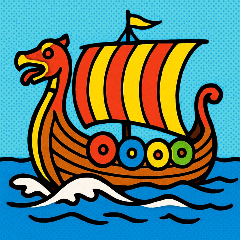 Viking longships could cross oceans and sail up shallow rivers.