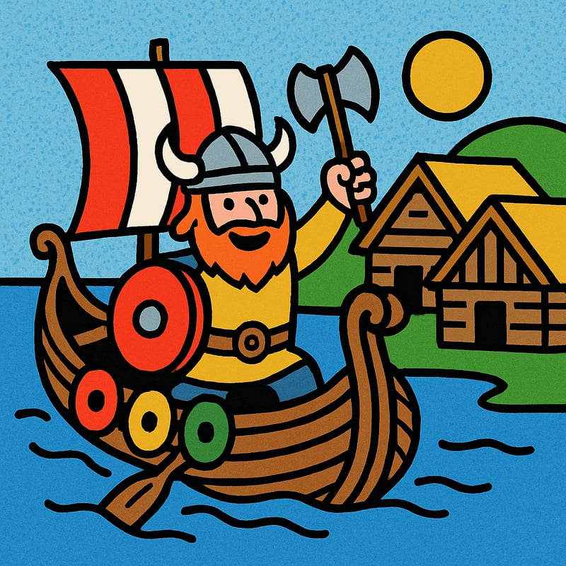 Vikings reached North America 500 years before Columbus.