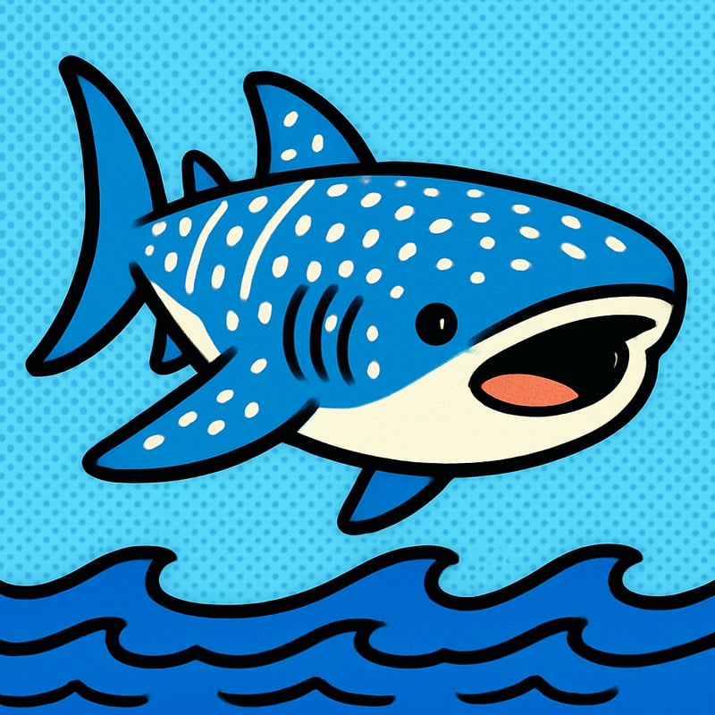 The whale shark is the biggest fish in the ocean - and it only eats plankton.