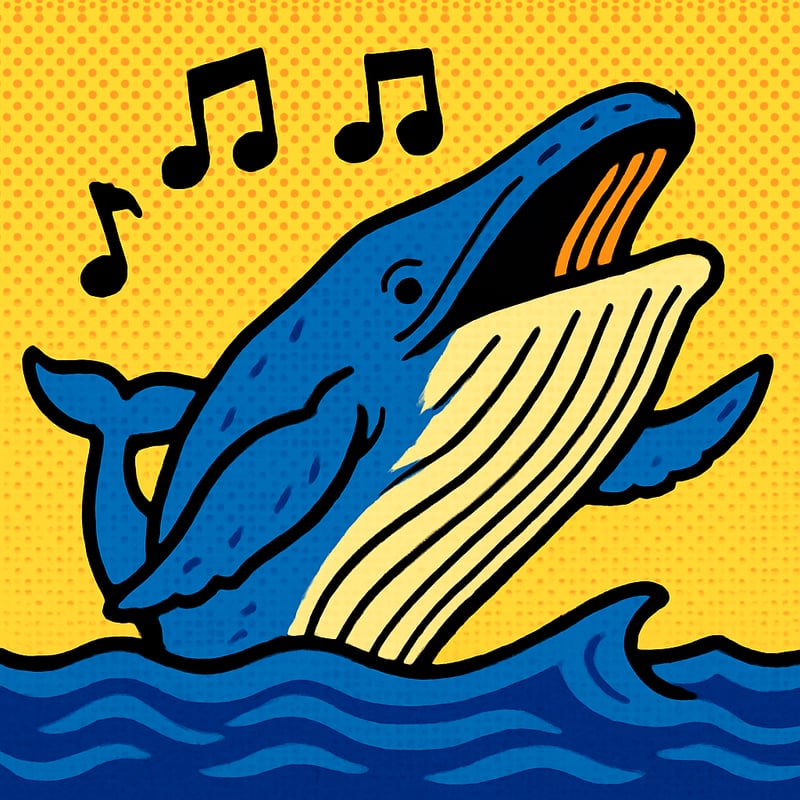 Humpback whales sing complex songs - and the songs go viral.