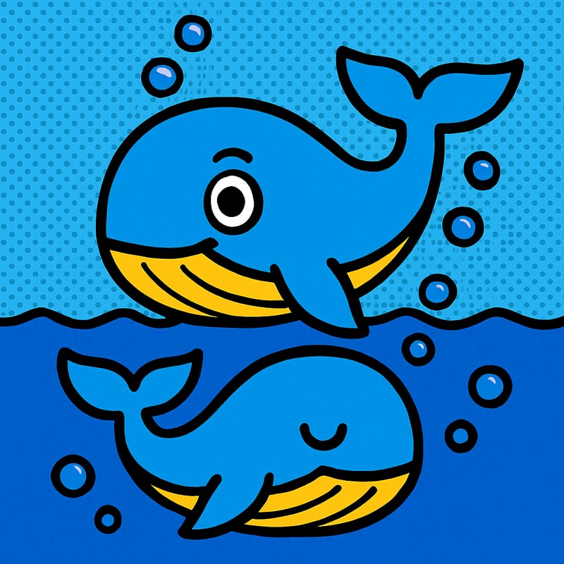 Whales sleep with half their brain awake at a time.