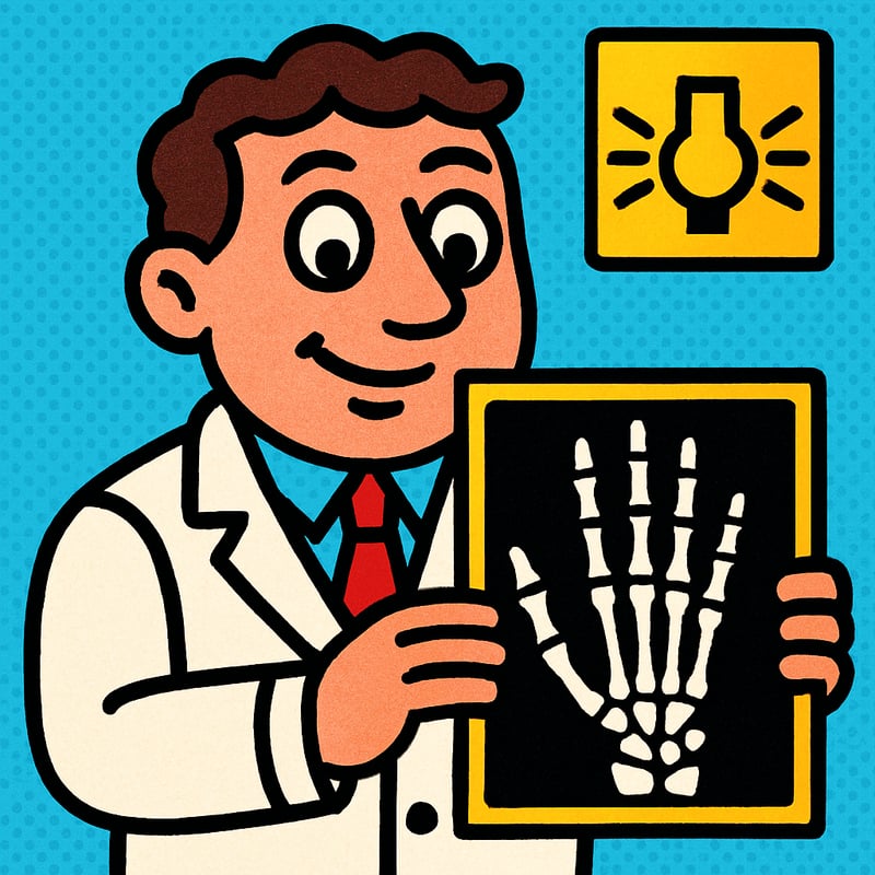 X-rays were discovered completely by accident.