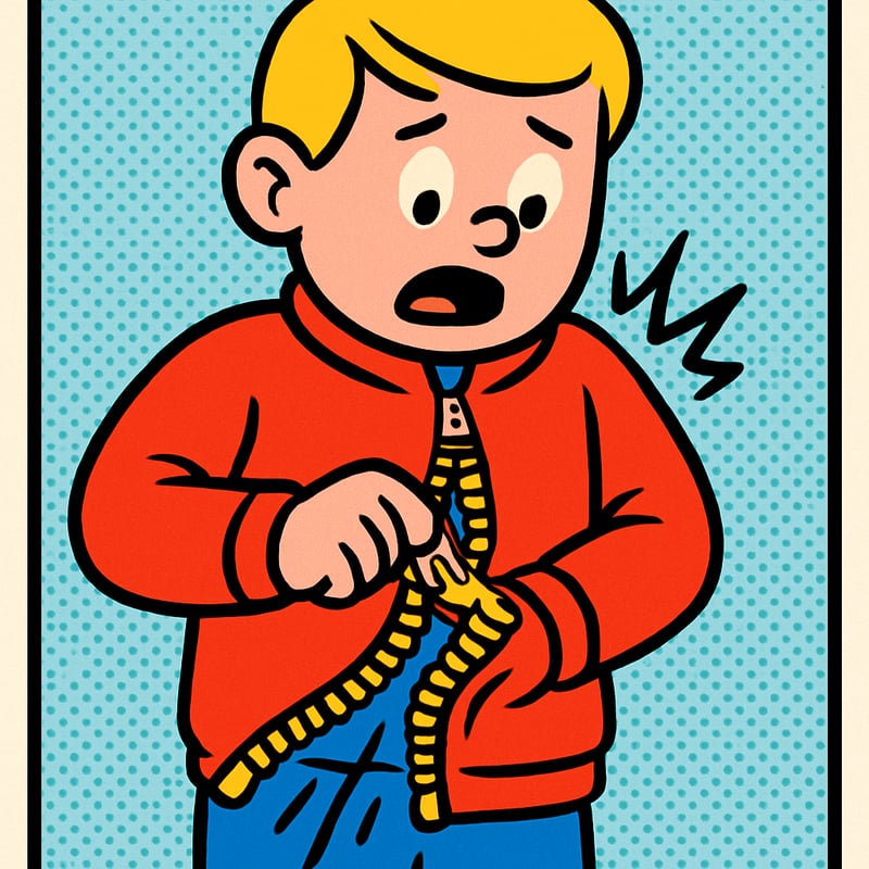 The zipper took 30 years to become useful.